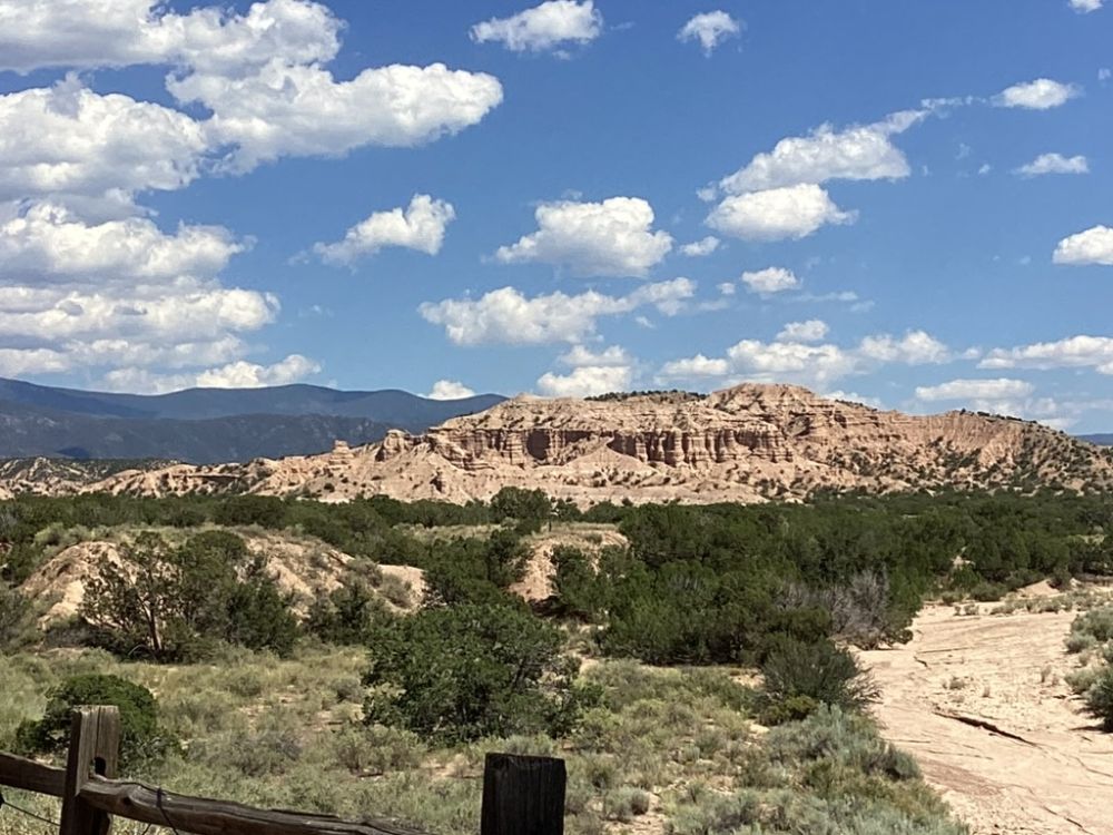 We love it out west, wide, open spaces, colorful mountains, and wide open skies!