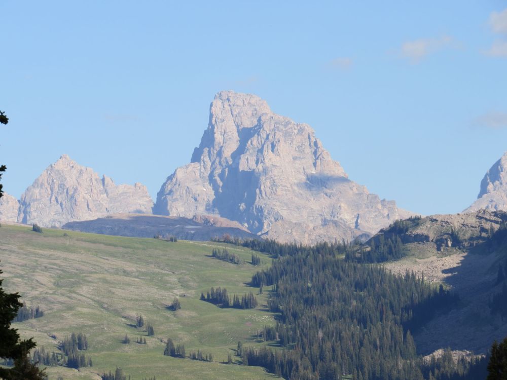  There's nothing like hiking trails in Idaho with the Tetons in the distance