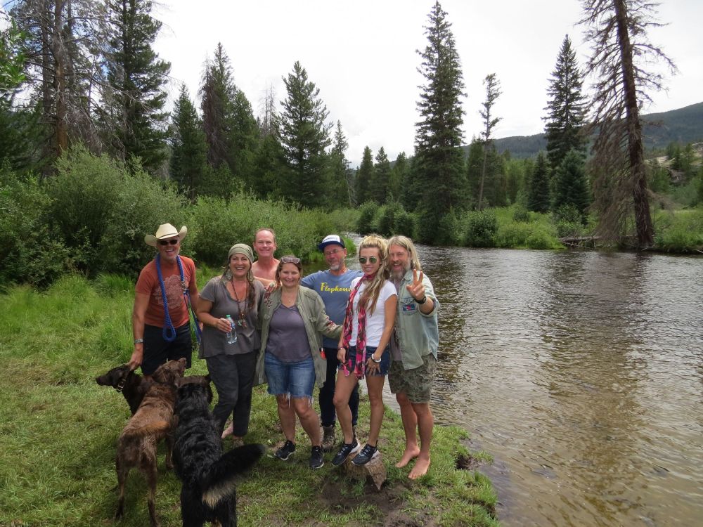 This is a group of new friends we made in Colorado