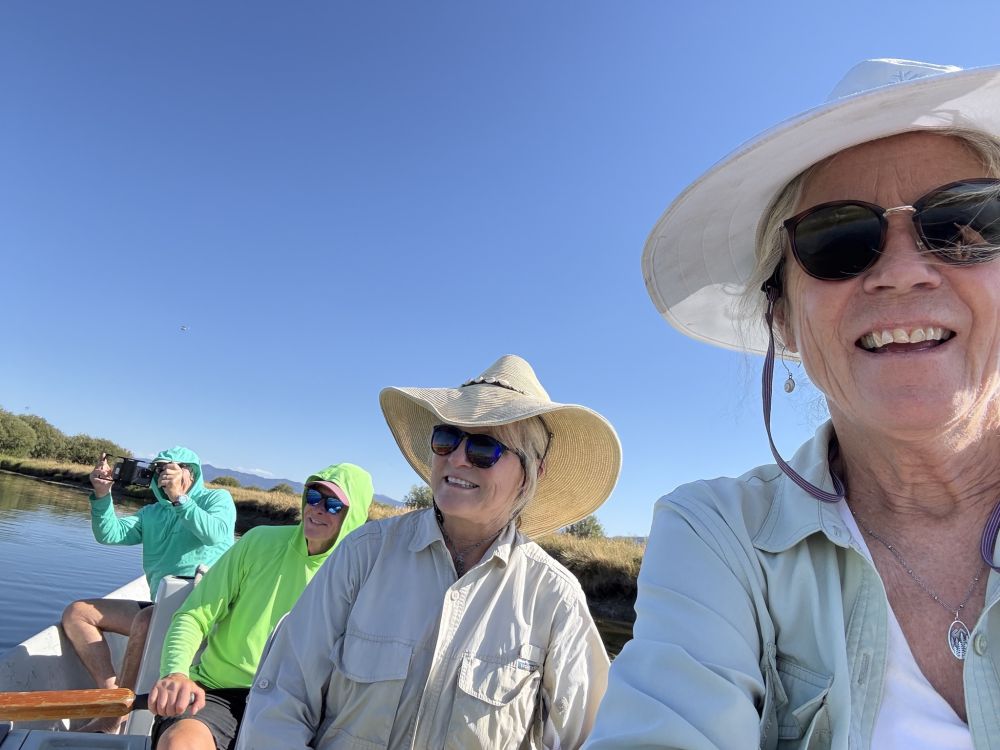 Jim has gotten some great photographs of Moose on this river, that I can use in my artwork!