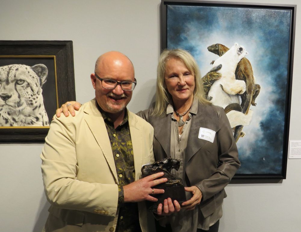  I was proud to receive this conservation award from Guy Combs