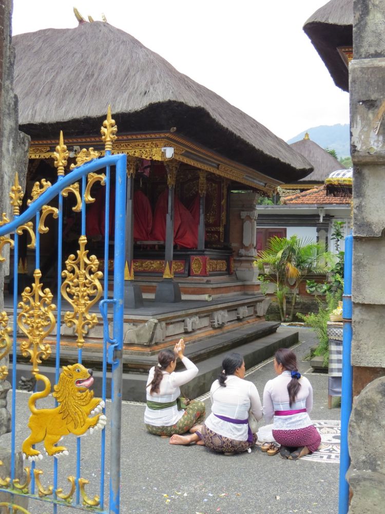 The Balinese are very spiritual and religious people and everywhere we went, This was evident.