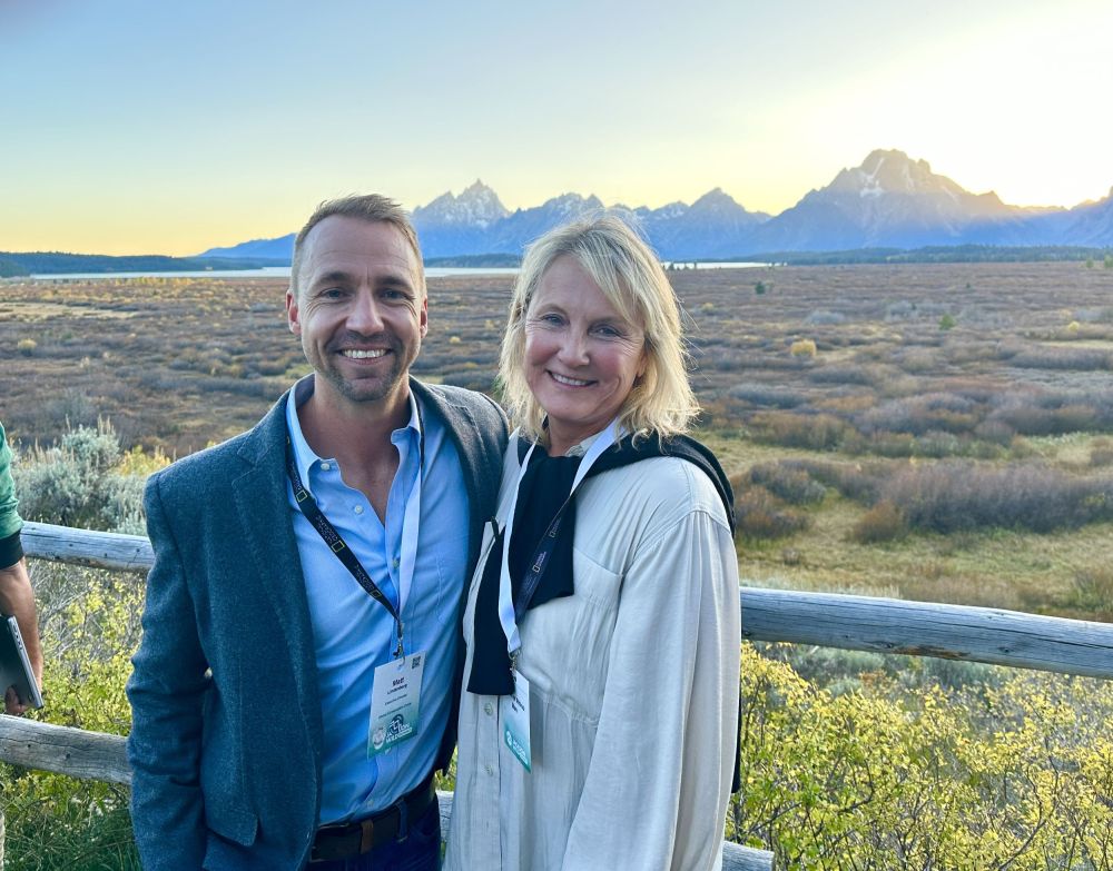 With the Tetons to the west of us we met up with our friend Matt Lindenberg and his associates from South Africa