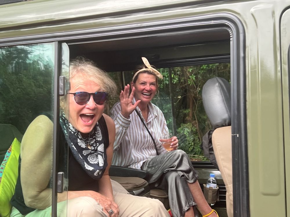 We had so much fun on safari with our friends in Rwanda