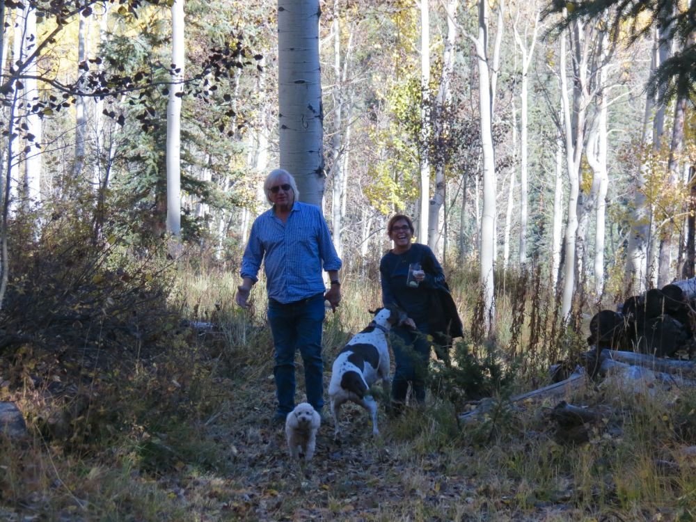 We went on some great hikes with Teresa and Ged