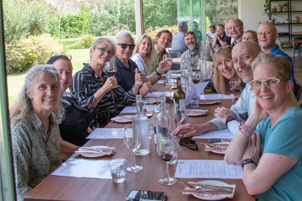 We visited our old friends at StarK Conde winery for a fabulous gourmet paired lunch