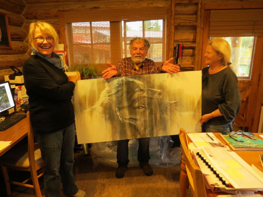  One of our high points is always visiting our friends at Earth fire Institute