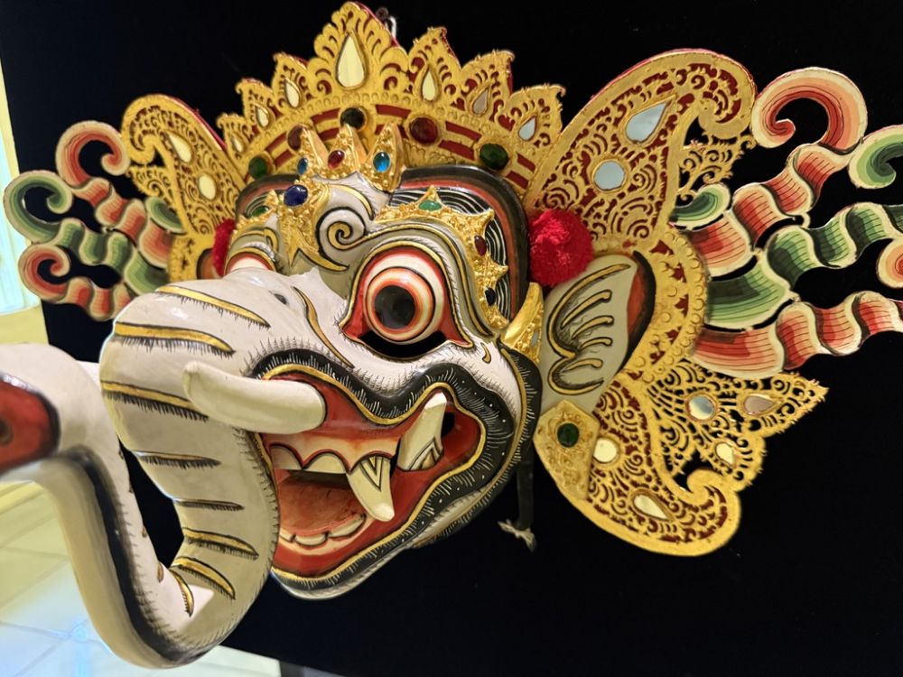 There were literally hundreds of masks at this museum, each depicting, a different character or animal