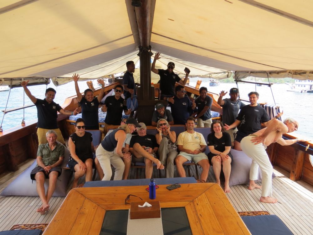 The crew was great and we really had a wonderful time with our friends on the Moana