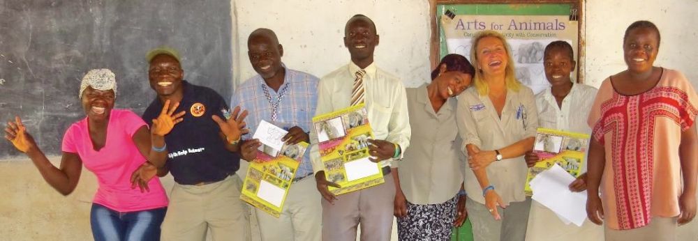 We enjoy working with teachers around the Victoria Falls area and their enthusiasm is so infectious!