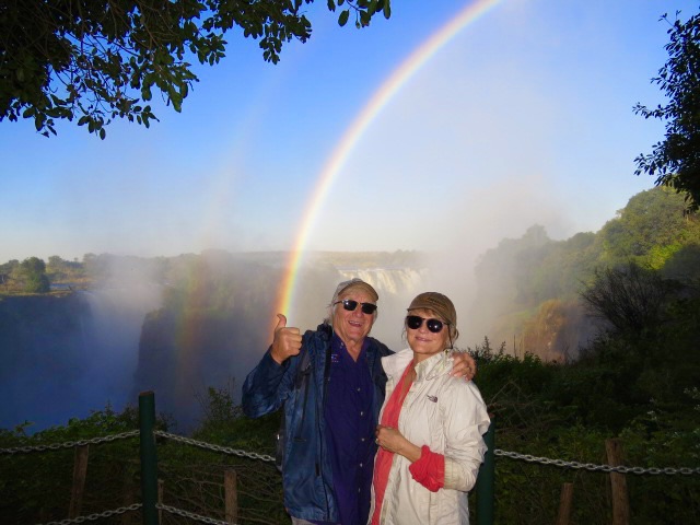 We didn't get a chance to get over to the Falls till about 4 o'clock in the afternoon.