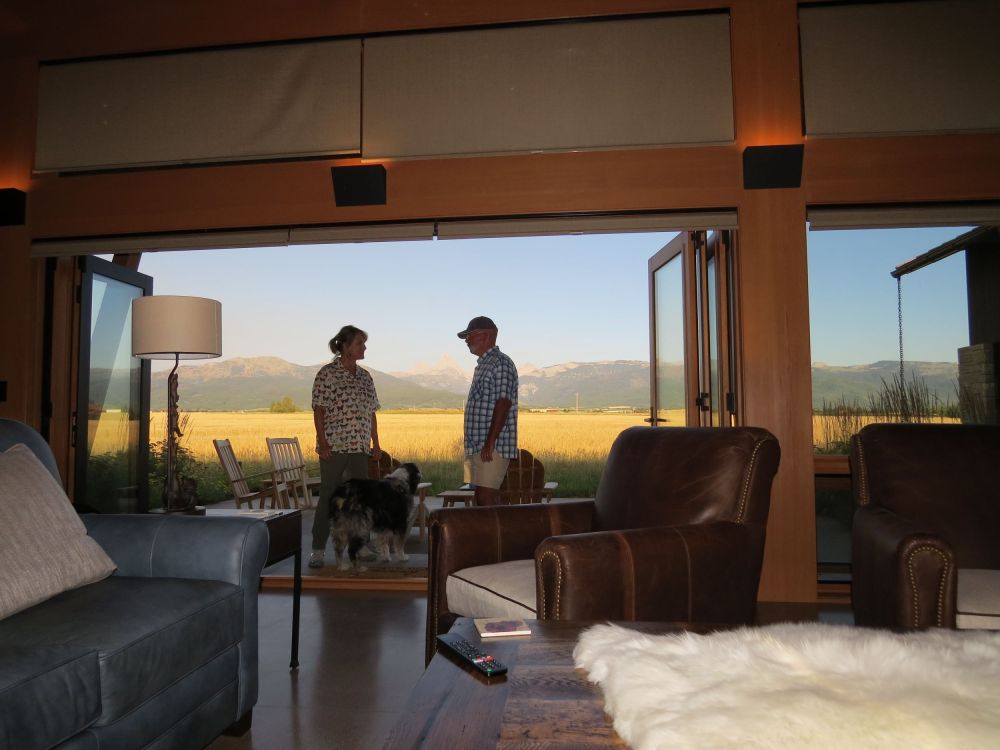  over the years we had become friends with lots of people in Teton Valley