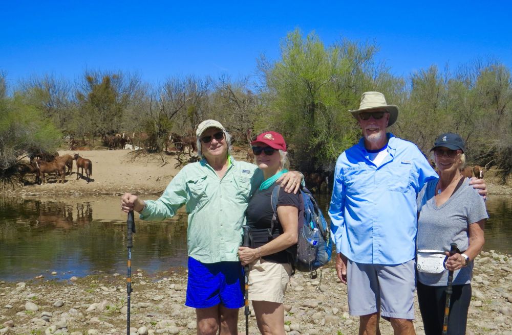  Although it was wonderful just seeing Jan and Wally, they took us on one of the best hikes of my life!
