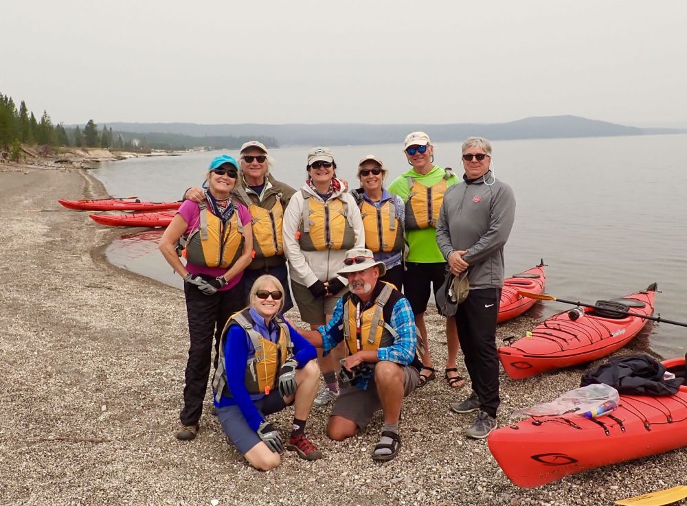  We really had a blast with all our  friends in Yellowstone that day.