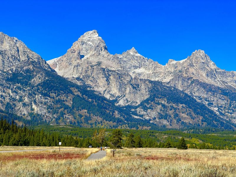 What a wonderful day hiking in Teton national Park and attending the Jackson wild film festival