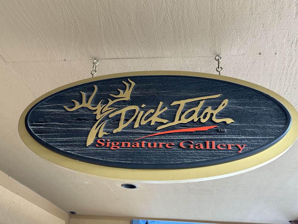 Dick Idol was one of my favorite sculptors and his son Colt now operates the gallery.