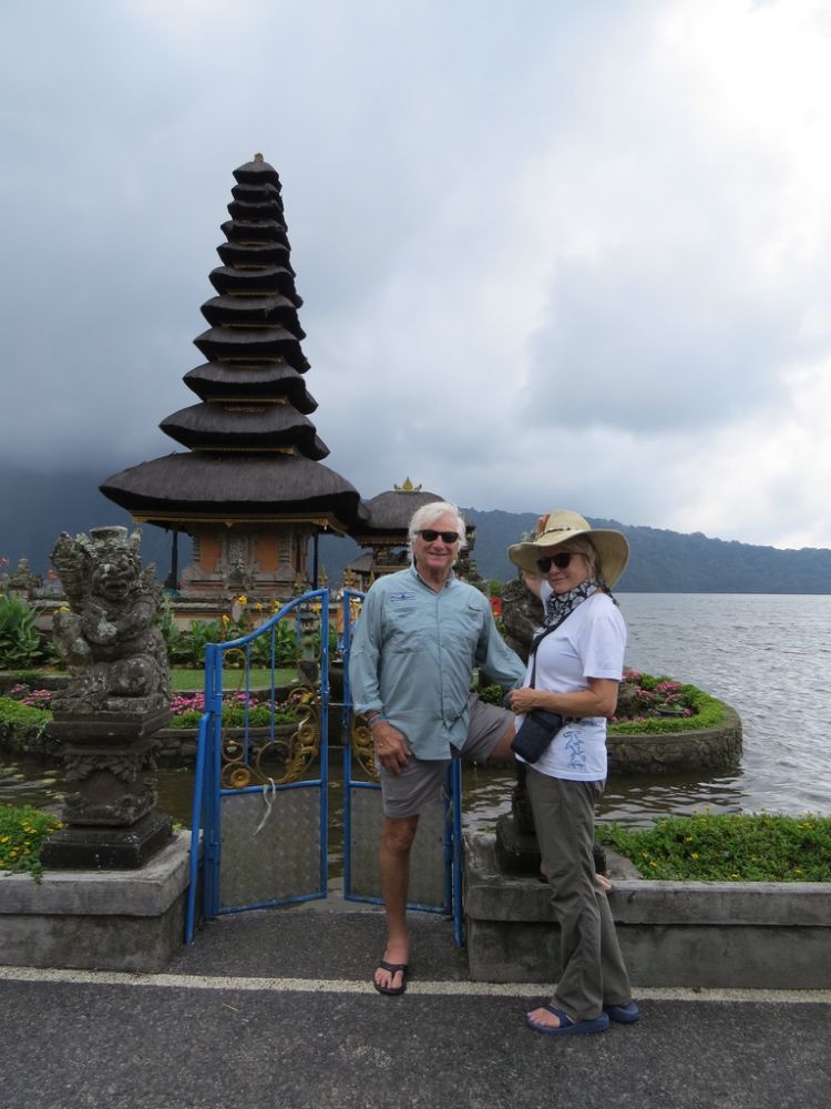 When jim lived in Bali in the 70s, this temple was surrounded by tree ferns and forest
