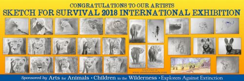 ARTS FOR ANIMALS  child artists exhibited internationally!