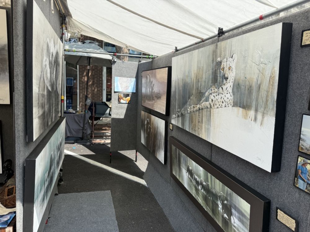 It's been hard for me to create art as I would like with so little time in my studio