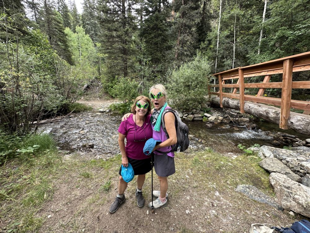 As always we got to do some wonderful hiking with Markeeta