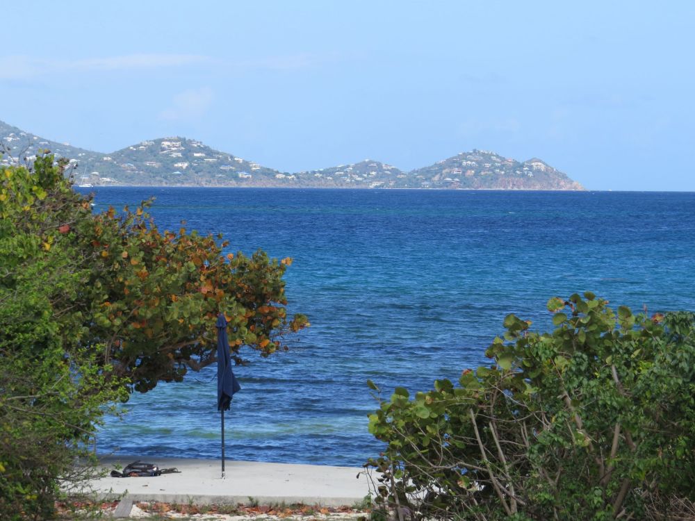We had a beautiful view out our window of St. John and a great read for snorkeling a few feet away