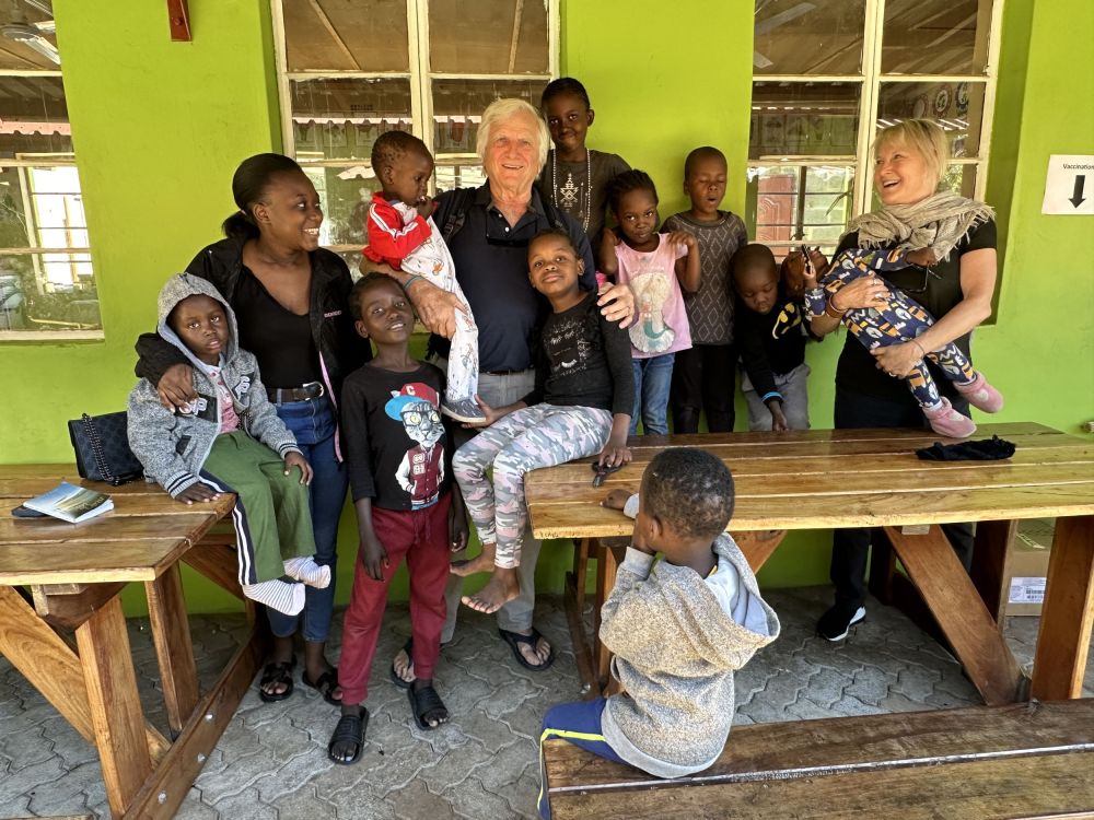 I love visiting the orphanage there and we are working to bring Art to their lives as well.