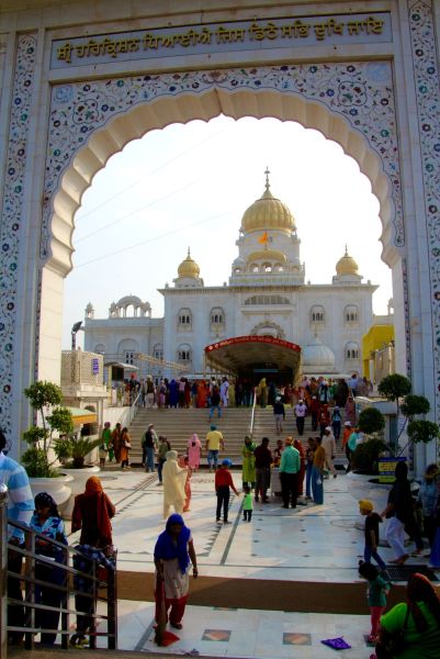  We visited an ancient SikhTemple and learned about the Sikh religion