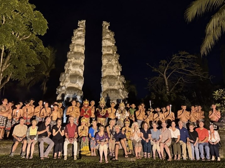 One of the high points was watching a traditional dance, put on by the local villages