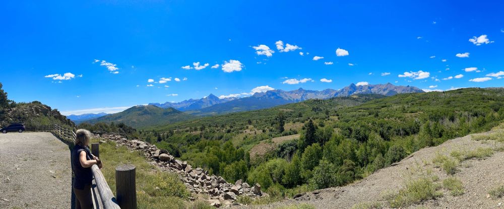 we did an awful lot of hiking in Colorado and Wyoming this year