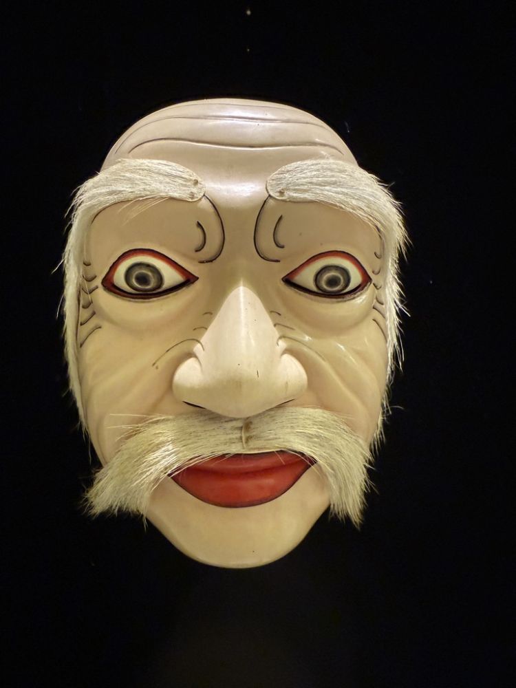 Each mask is used to depict a character in one of Bali traditional stories