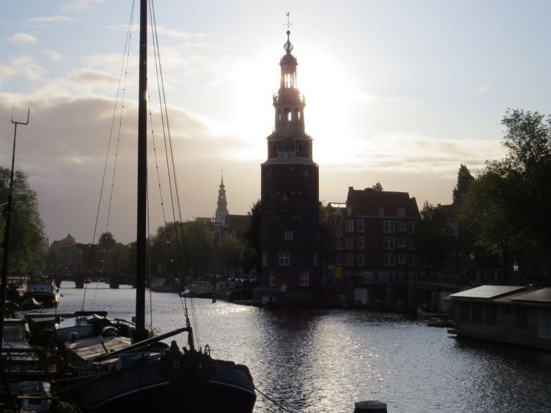Our houseboat was right underneath one of the bell towers of Amsterdam so every hour we heard a beautiful melody