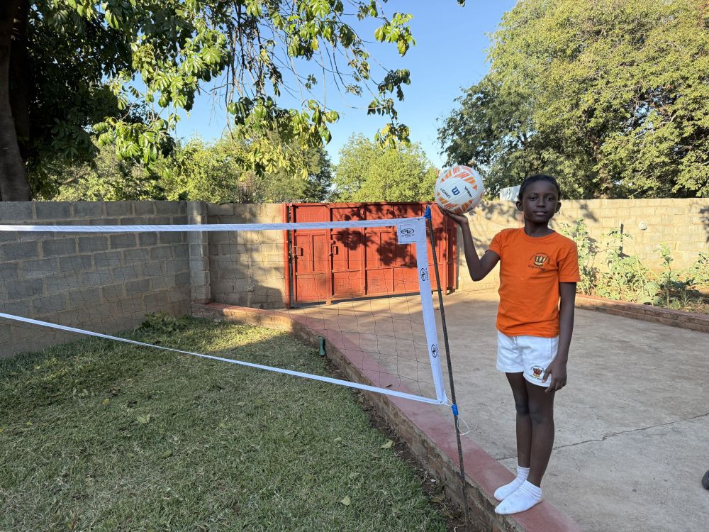 Of course we had to visit the kids at the Rose of Charity orphanage