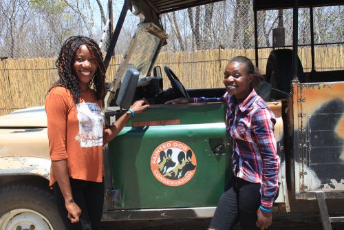 Sebo Sibanda and Anita Ncube first decided they wanted to become park rangers while attending the Painted Dog Conservation camp as children