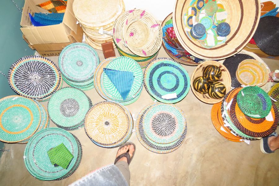 The baskets feature incredible designs and colors  and we hope to help market them in the United States