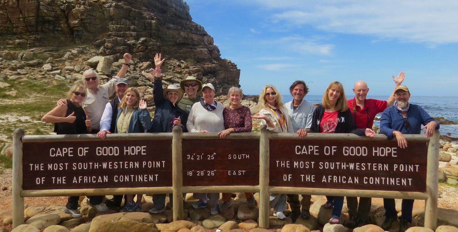 What a wonderful group of friends exploring the southern tip of Africa