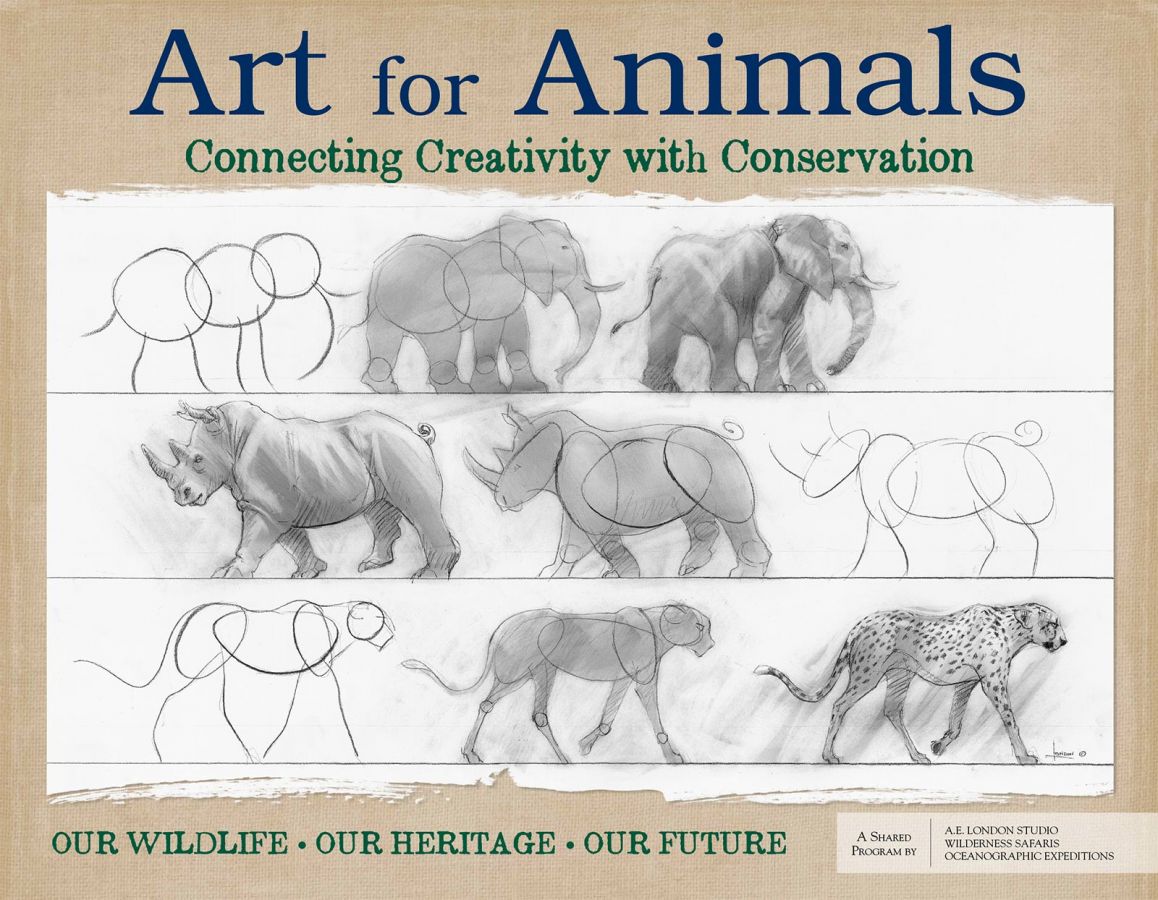 Our ART FOR ANIMALS  poster