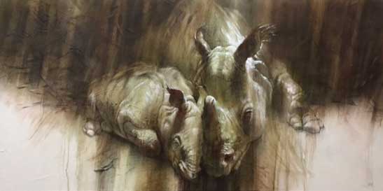 These Sumatran Rhinos have almost disappeared from our planet